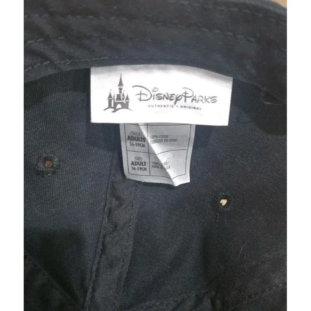Disneyland Parks Resort 60th Diamond Celebration Unisex Black Adjustable Cap Hat